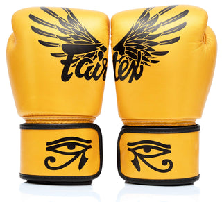 Thaibokshandschoenen Fairtex BGV1 Falcon Gouden
