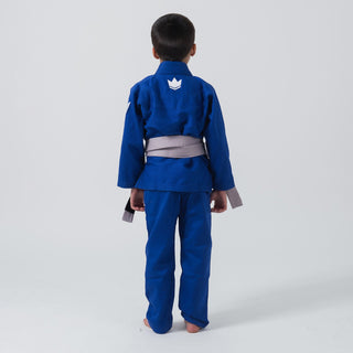 BJJ Pak kind Kingz Kore V2 IBJJF Blauw