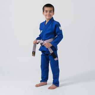 BJJ Pak kind Kingz Kore V2 IBJJF Blauw