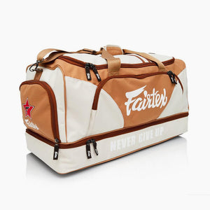 Borsone da palestra Fairtex BAG2 Khaki-arancione-Combat Arena
