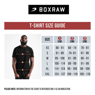 T-shirt Boxraw We Don't Play Boxing Oversize Zwart