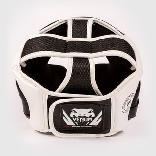 Casco bambino Venum Challenger Bianco-nero-Combat Arena