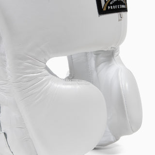Hoofdbeschermer Cleto Reyes met parazygomen