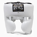 Hoofdbeschermer Cleto Reyes met parazygomen
