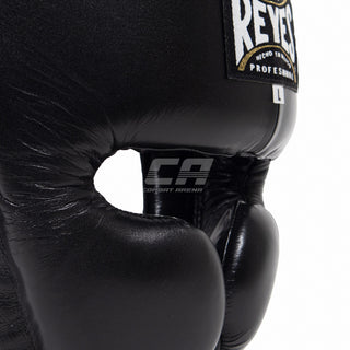 Hoofdbeschermer Cleto Reyes met parazygomen