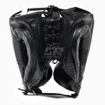 Hoofdbeschermer Cleto Reyes met parazygomen