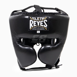 Hoofdbeschermer Cleto Reyes met parazygomen