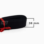 Band zwarte Arawaza Deluxe katoen 38 mm