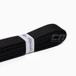 Band zwart Arawaza satijn 38 mm