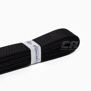 Band zwart Arawaza satijn 38 mm