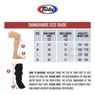 Scheenbeschermers Fairtex Wedstrijd SP5 met voetbeschermers Zwart