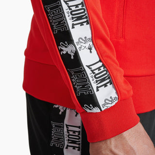 Track jas Leone Iconic met capuchon ABX436