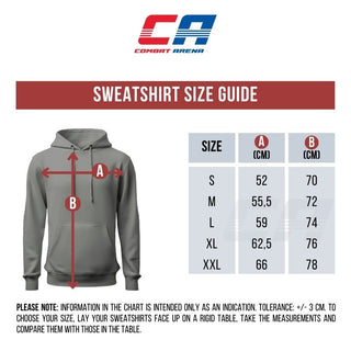 Sweatshirt Combat Arena Muay Thai-gers met capuchon
