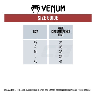 Kniebeschermers Venum Kontact Nieuw