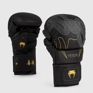 Handschoenen MMA 7 Oz Venum Serpenti Zwart sparren