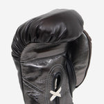 Guantoni Di Nardo con lacci 16 Oz Marrone-argento-Combat Arena