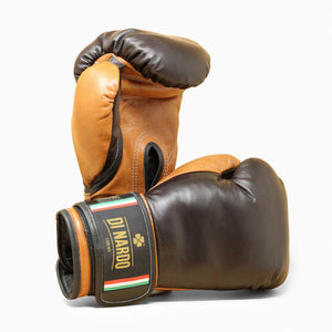 Guantoni Di Nardo con velcro 14 Oz Marrone-cognac-Combat Arena