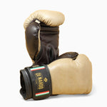 Guantoni Di Nardo con velcro 14 Oz Sabbia-marrone-Combat Arena