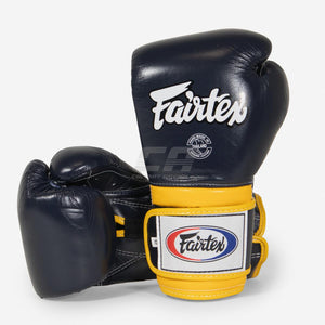 Guantoni Fairtex Mexican Style BGV9 Blu-blu-giallo-Combat Arena