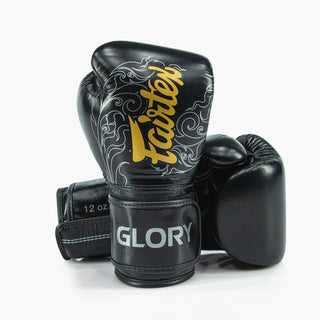 Bokshandschoenen Fairtex x Glory BGVG3 Zwart-zilver
