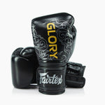 Bokshandschoenen Fairtex x Glory BGVG3 Zwart-zilver