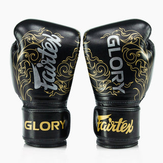 Bokshandschoenen Fairtex x Glory BGVG3 Zwart-goud