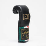 Guantoni Leone Orlando Tricolore con lacci Nero-Combat Arena