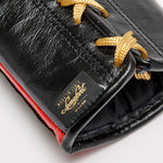 Guantoni Leone Orlando Tricolore con lacci Nero-Combat Arena