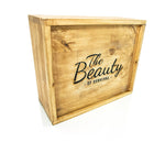 Thaibokshandschoenen Fairtex BGV24 The Beauty of Survival met houten doos