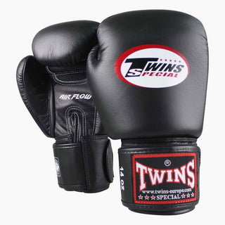 Thaibokshandschoenen Twins Special BGVL3 Air Zwart
