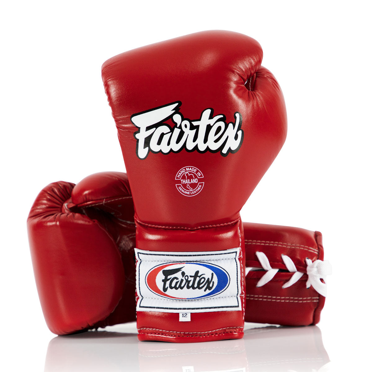 Bokshandschoenen Fairtex PRO Training Mexican Stijl BGL7 Rood