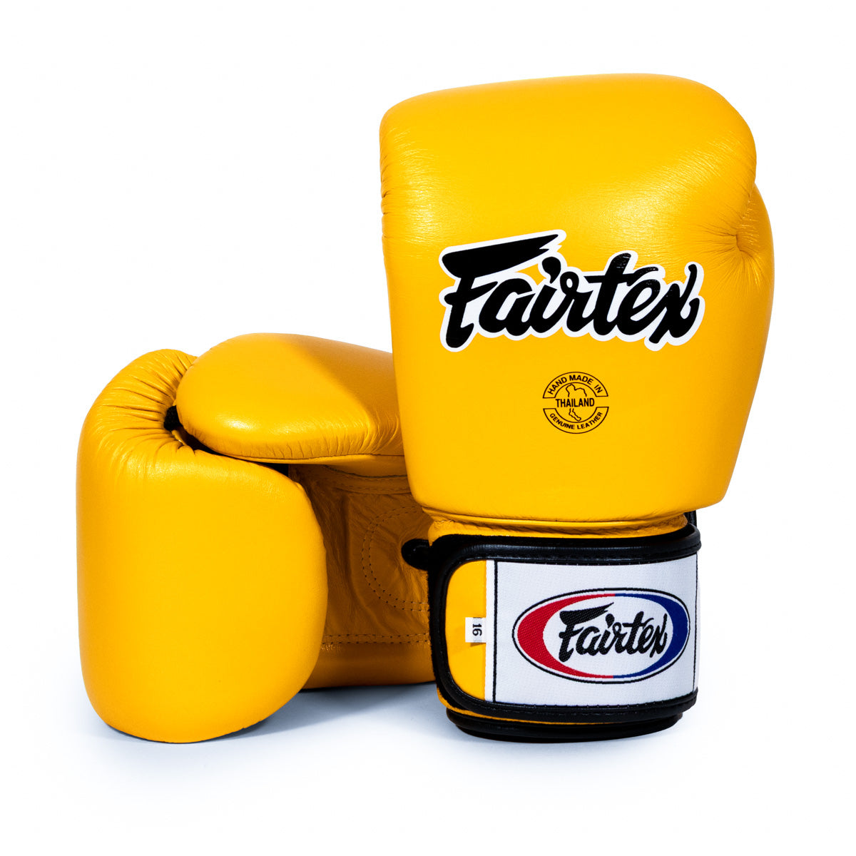 Thaibokshandschoenen Fairtex BGV1 Geel