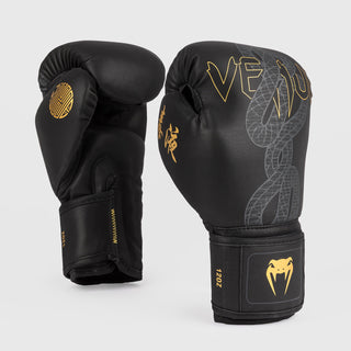 Bokshandschoenen Venum Serpenti Zwart