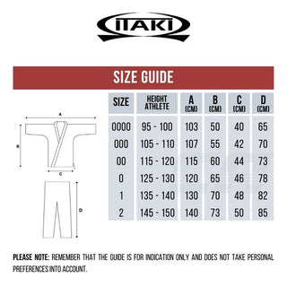 Judopak kind Itaki Junior Wit