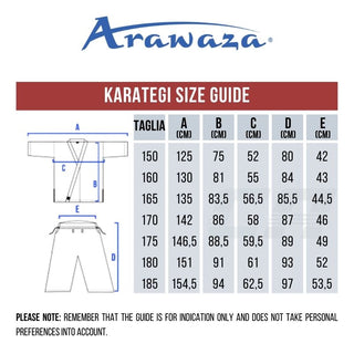 Karatepak Arawaza Kata Deluxe Evo WKF Premiere League KIT (2 jassen + 1 broek)