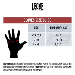 Fitness-gym handschoenen Leone Lifter GK200