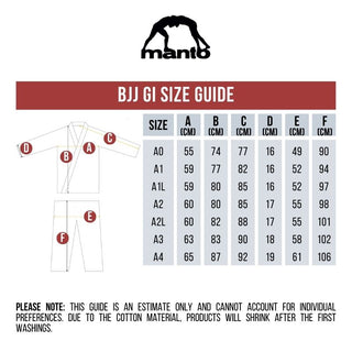 BJJ Pak Manto Tiger's Tail Zwart