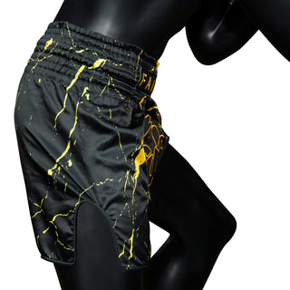 Kick-Thaiboksbroekje Fairtex BS1947 Black Marble