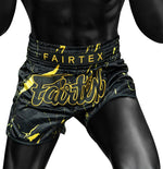 Kick-Thaiboksbroekje Fairtex BS1947 Black Marble