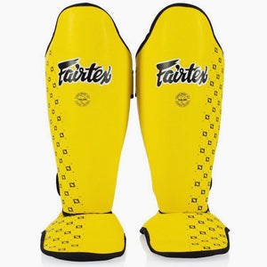 Scheenbeschermers Fairtex Competitie SP5 met gele voetbescherming
