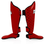 Scheenbeschermers Fairtex Competitie SP5 met rode voetbeschermers