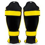 Scheenbeschermers Fairtex Competitie SP5 met gele voetbescherming