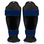 Scheenbeschermers Fairtex Competitie SP5 met blauwe voetbeschermers