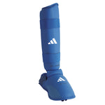 Scheenbeschermers en Parapiedi Adidas Rood en Blauw Goedgekeurd WKF