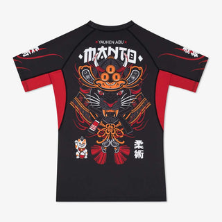 Rashguard Manto Lucky Cat maniche corte-Combat Arena