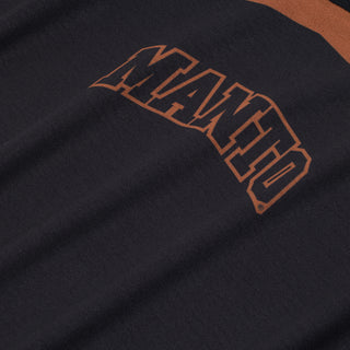 Rashguard Manto Ranked 25 maniche corte Marrone-Combat Arena