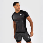 Rashguard Venum Technical 3.0 maniche corte Grafite-Combat Arena