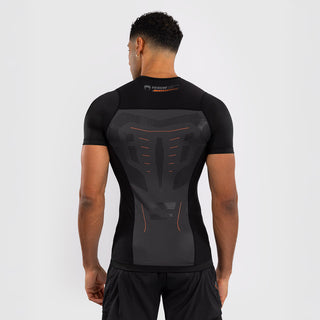Rashguard Venum Technical 3.0 maniche corte Grafite-Combat Arena