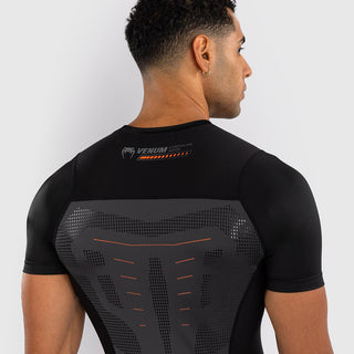 Rashguard Venum Technical 3.0 maniche corte Grafite-Combat Arena