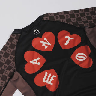 Rashguard Manto Tuff Luv korte mouwen zwart